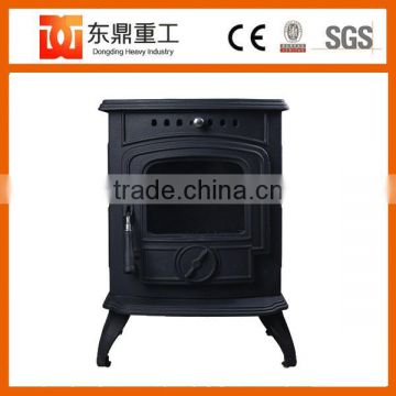 5KW small model Indoor wood burning stove/ fireplace with enamel product