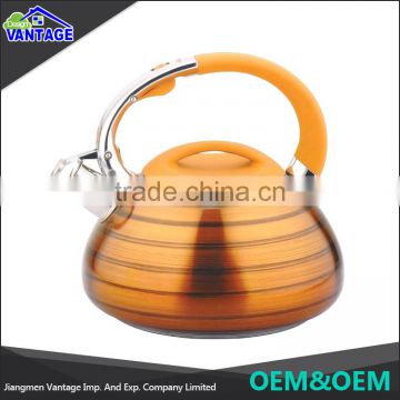 Wholesale home useful 3.0L non-electric water kettle with colorful coating on body