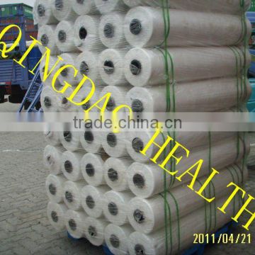 white color silage wrap bale net for grass bales.