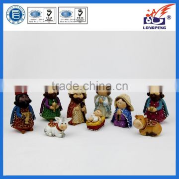 Factory OEM Design Resin Figurines Nativity Scenes Figurines