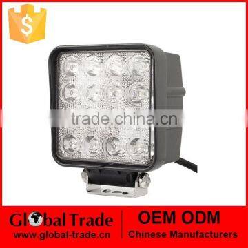 48w 16 Led 6500K Led Driving Lights Square Work Lamp 151534