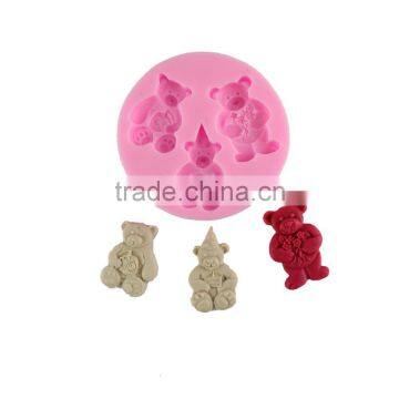 Liquid silicone mold cake chocolate chip mold DIY baking tool Cake Decoration - Three Bears taobao 1688 agent