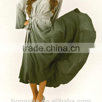 Ombre dyed Indian Silk Kaftan Beaded Dress HSD2223
