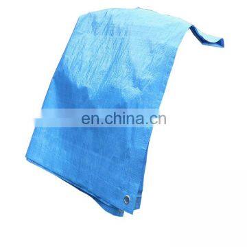 Blue Tear Resistant Reusable PE Coated Tarpaulin