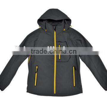 Garment factory supplier 2014 mens softshell winter jacket