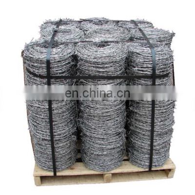 Factory direct in stock Galvanized Barbed Wire from anping xinhai company.