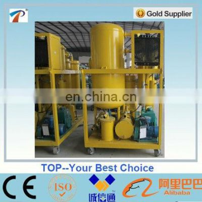 Portable Vacuum Steam Turbine Oil Separator Machine Treating Emulsified gas and steam turbe oil , mixed with water
