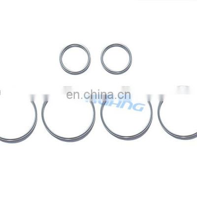 Chrome Door Audio Speaker Sound Horn Decoration Trim Ring Sticker For BMW X5 f15 X6 f16 2014 2015 2016 Accessories Car Styling