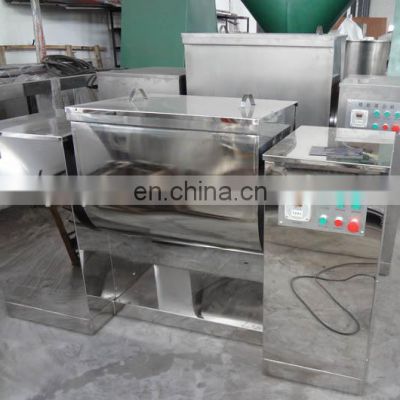 Wet dry liquid powder groove type blender trough shape double paddle mixer for pepper