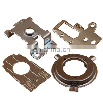 Custom gold plating Pressure spring loaded clips for Electrical Contacts