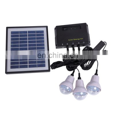 4W Solar Charging System LED Light USB 5V Mobile Phone Charger Landscape Camping Fishing Outdoor Bulb Light
