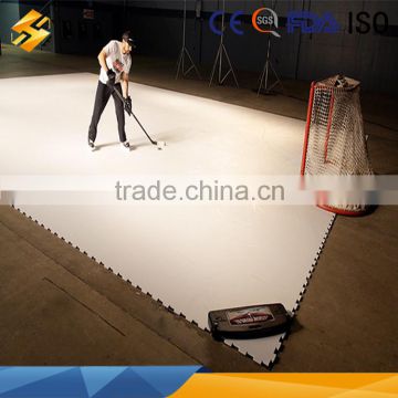 China professional christmas roller skating rinks synthetic uhmwpe sheet for ice rink