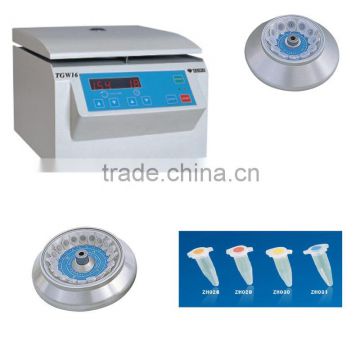 12*1.5/2ml or 10*5ml table top micro capacity high speed centrifuge