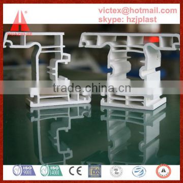 2.5mm thickness sliding 60 mm window profile manufacturers