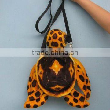 Cute best selling big eyes turtle stuffed toy bag