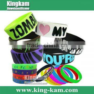 Wristbands rubber,different colors available