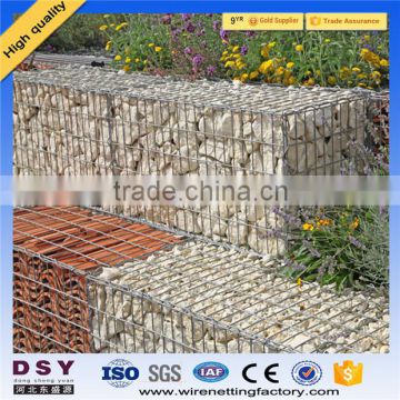 Trade assurance alibaba alibaba china 2x1x1 gabion box for sale/wire cages rock retaining wall