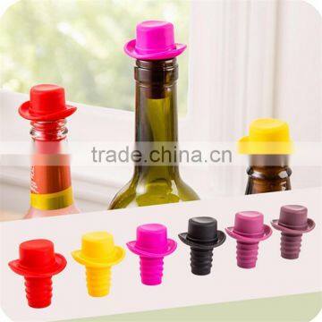 Hot selling christmas silicone bottle stopper