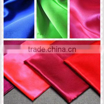 hot sale polyester satin fabric price
