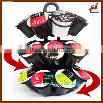 Hot-selling revolving k-cup capsule holder HCRC27RB                        
                                                Quality Choice