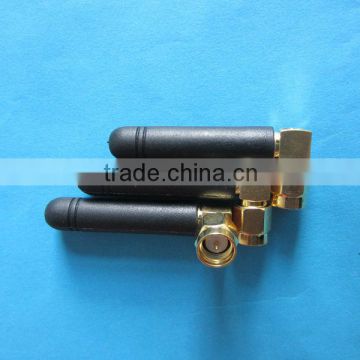 Manufacture free sample 433MHZ dipole rubber whip Antenna