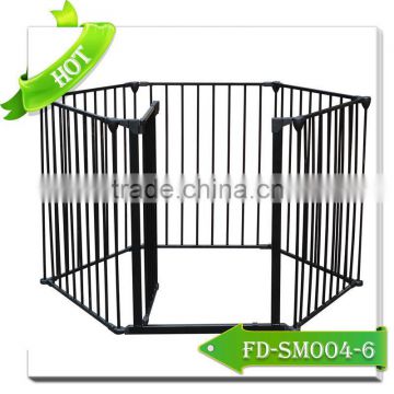 Baby playpen safety guard rail with gate product