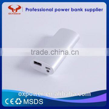 2016 professional factory hot sell high capacity fast charging original 5200mah portable power bank