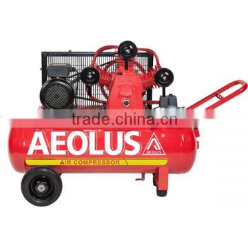 single phase belt driven small electric air compressor