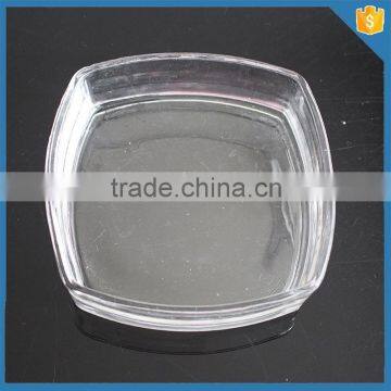 clear square glass plates