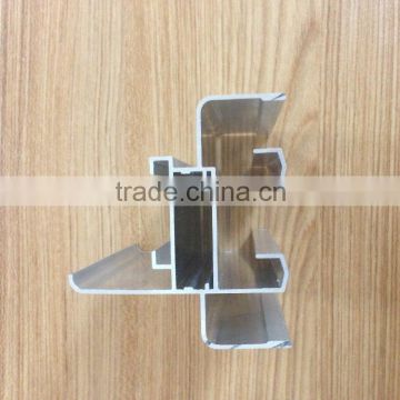 Chinese gold Aluminum Extrusion profile for window frame