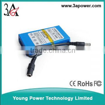 36v 12ah lithium polymer lithium battery with bms and charger switch DC55 plug