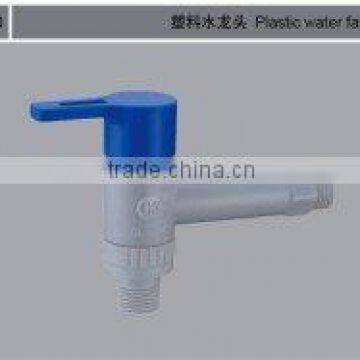 Plastic water faucet
