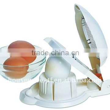 hot-selling plastic egg slicer with cute design