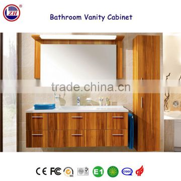 Guangzhou factory wholesale acrylic edge banding modern bathroom vanity