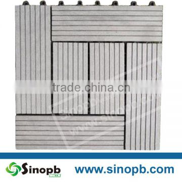 composite decking solid