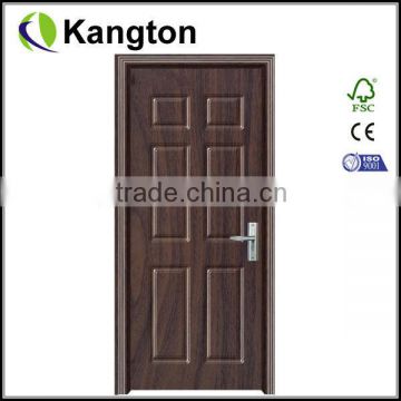 Quality Interior PVC Wooden Door with CE