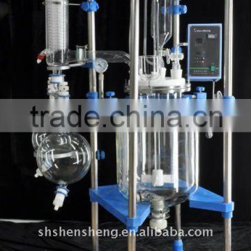 Jacketed Glass Reactor 80L Borosilicate Condenser Explosion (Flame) Proof