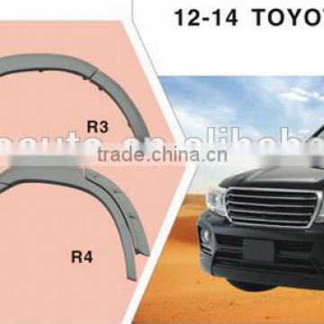 Wheel arch new ABS material muscle style fender flare for fender flare for toyota land cruiser 80