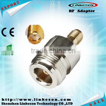 RF connector N female to SMA female adapter