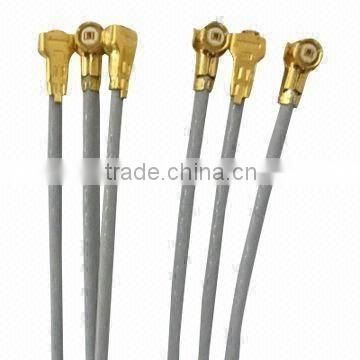 RF I-Pex Cable with 1.13 Cable or 0.81 Cable 10cm, 15cm, RF Cable Assembly