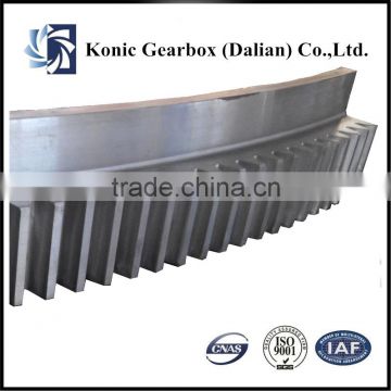 China industrial heavy torque rack and pinion for concrete mixer for sale with reasonable price