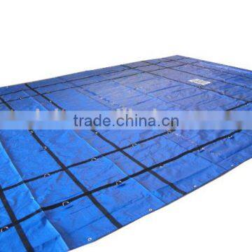 Waterproof 1000D 18oz Heavy Duty PVC Tarpaulin / Truck Vinyl Tarps