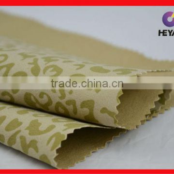 Cheetah Print Cotton Poly Super Stretch Fabric
