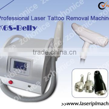 Laser Removal Tattoo Machine MINI Ultrasonic Tattoo Removal Machine Laser Equipment With Q Switch Nd Yag Laser Q Switch Laser Tattoo Removal Machine