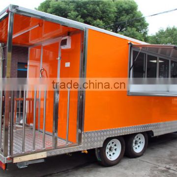 5.6M American Popular food caravan for sale