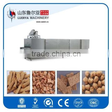 2016 hot sell Extruded soya nuggets production line