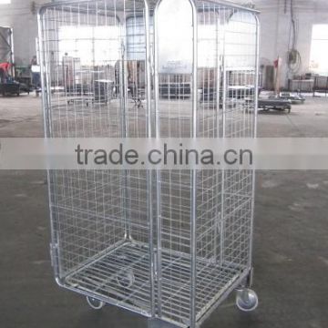 double lyers cargo rolling cage,roll tainer,roll container