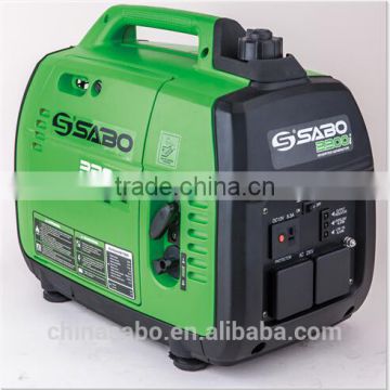 2200W portable sine wave gasonline generator made in China