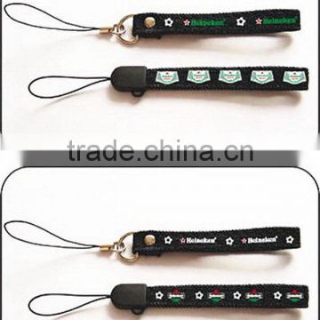 Customized new arrival cell phone sock with cord lanyard