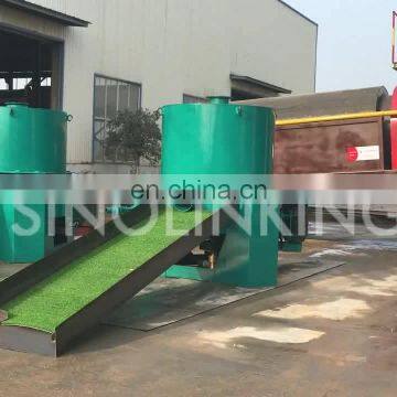 SINOLINKING Sand Trommel Screen Sluice Box Gold Washing Machine